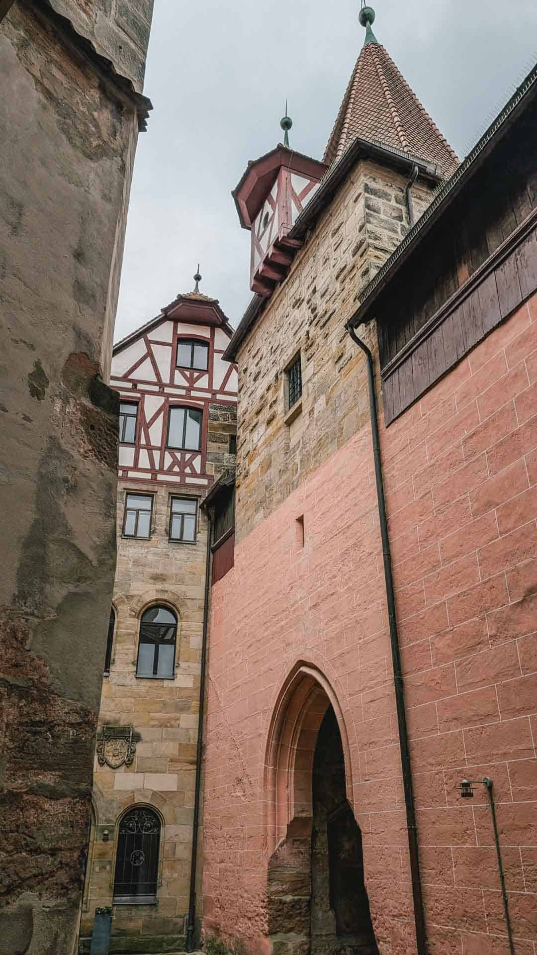 Innenhof einer Burg